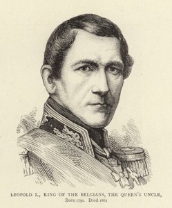 Leopoldo I, Rey de los Belgas, tío de la Reina de English School